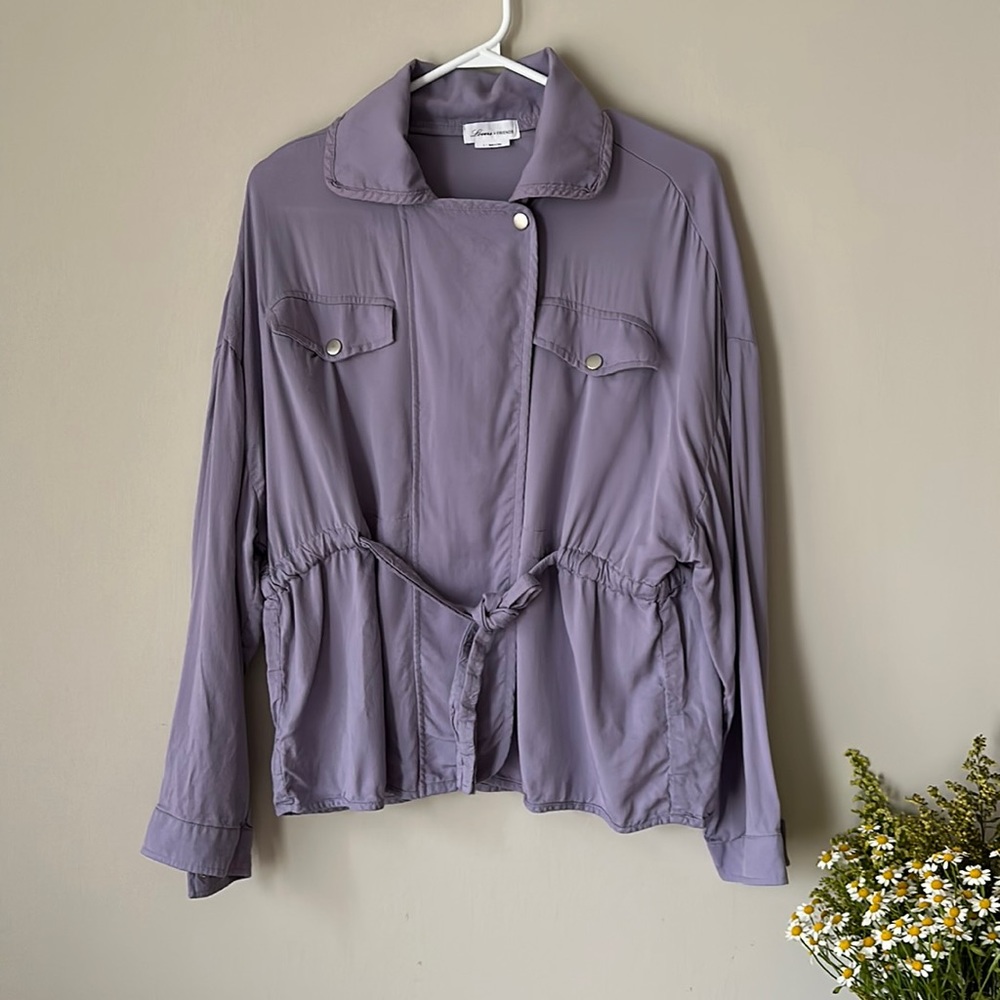 LOVERS + FRIENDS LAVENDER JACKET | HAS A SMALL FLAW